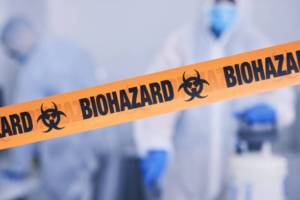 Professional Biohazard Cleanup technician working in Lakeville, MN